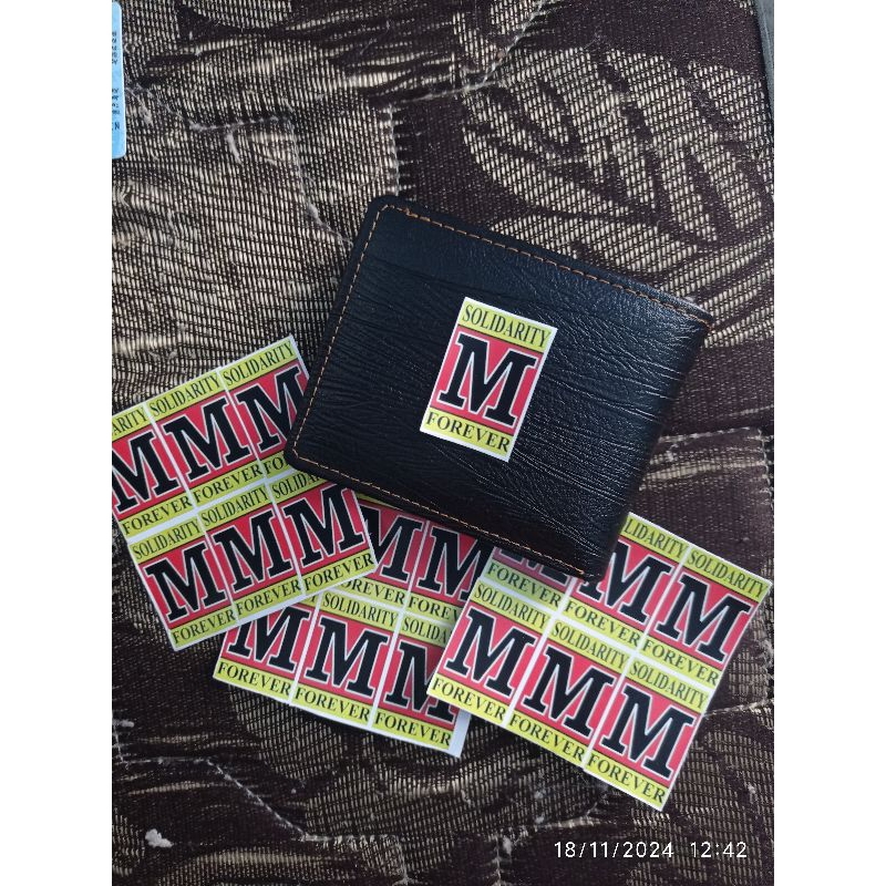 

STIKER TEKNIK MESIN SOLIDARITY M FOREVER , STIKER M SOLVER UKURAN 3x4