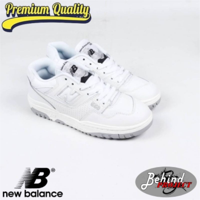 NB 550 White Grey