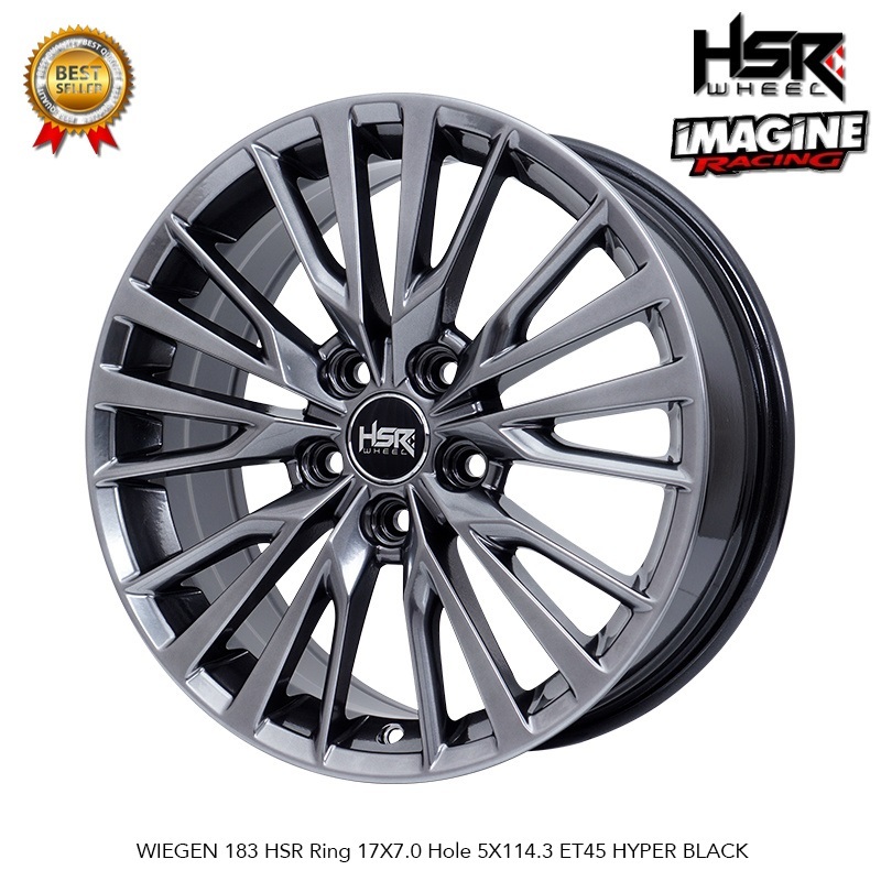 VELG MOBIL HSR WIEGEN RING 17 HOLE 5X114,3 UNTUK XPANDER TERIOS XL7 VOXY APV
