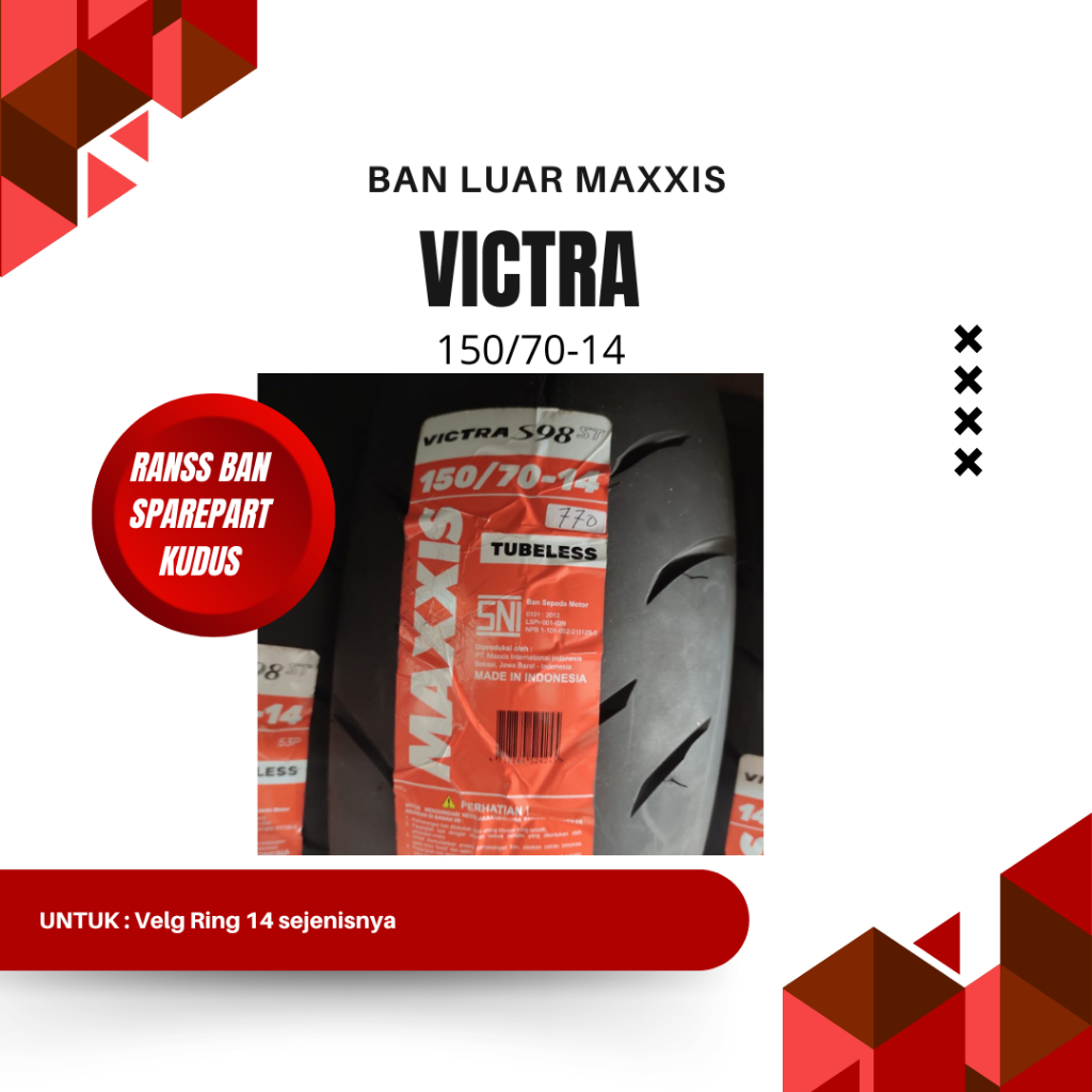 BAN LUAR MAXXIS VICTRA 150/70-14