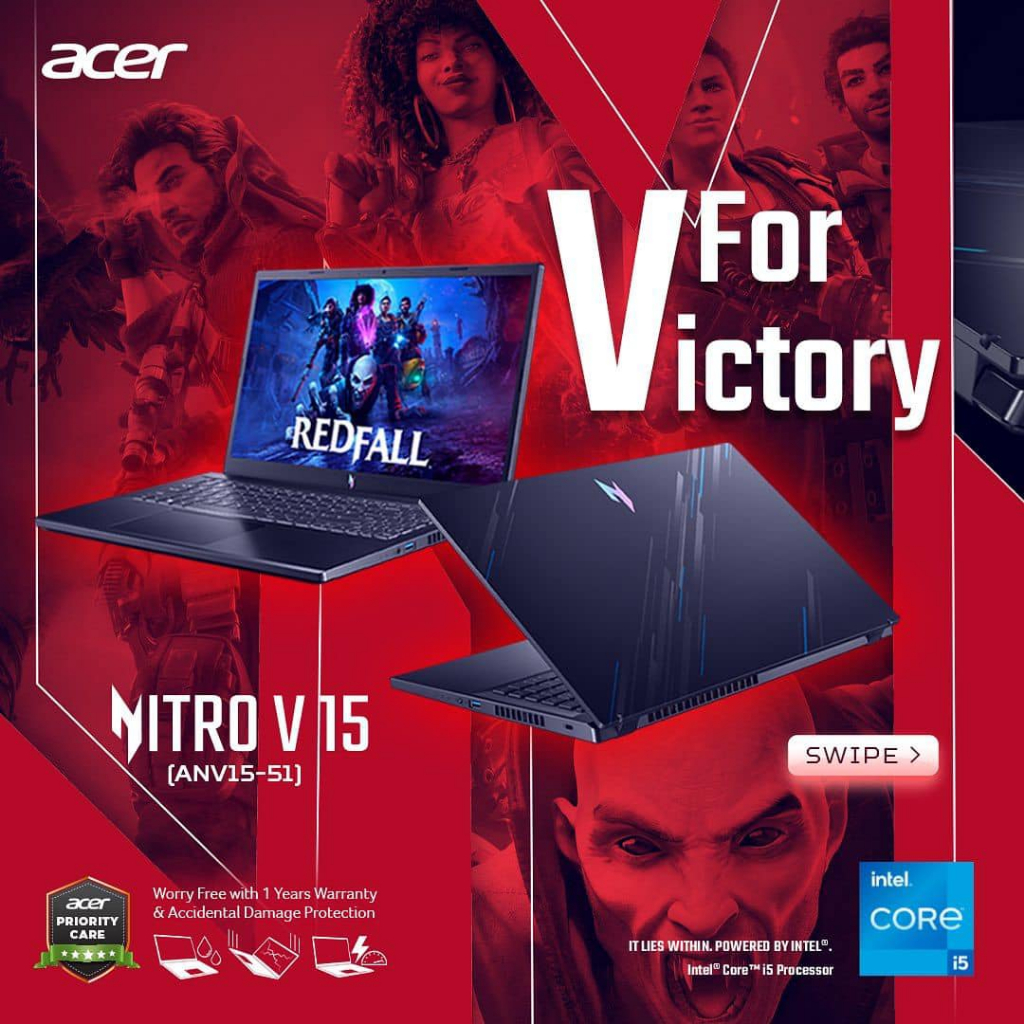 ACER Nitro V15 (ANV15-51-53WR) | Core i5 RTX3050