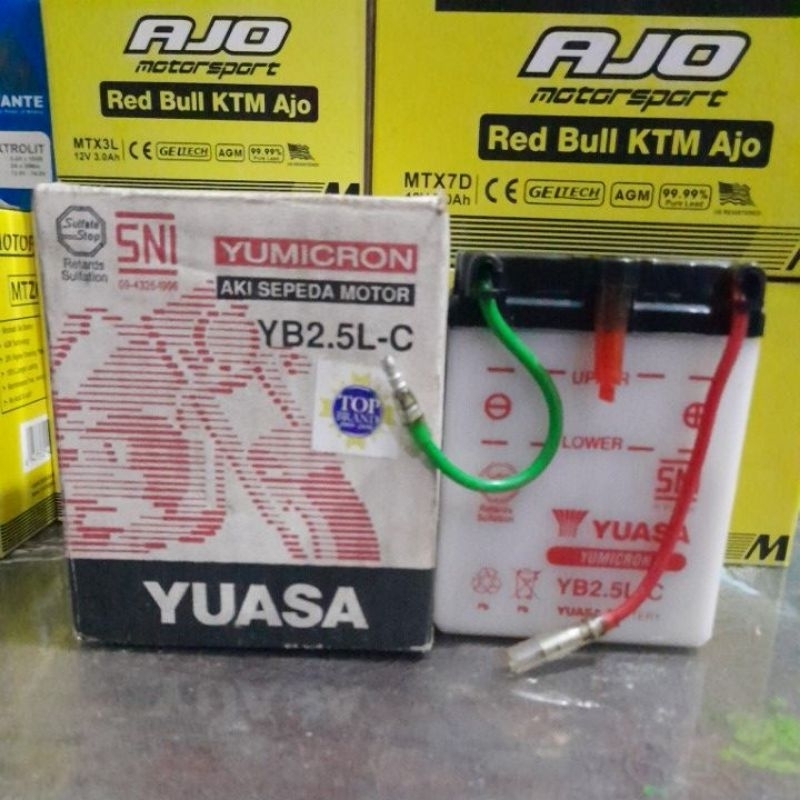 aki motor GL yuasa