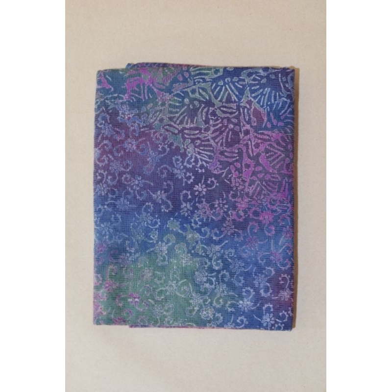 KAIN BATIK DOBI BIRU MERAH MUDA