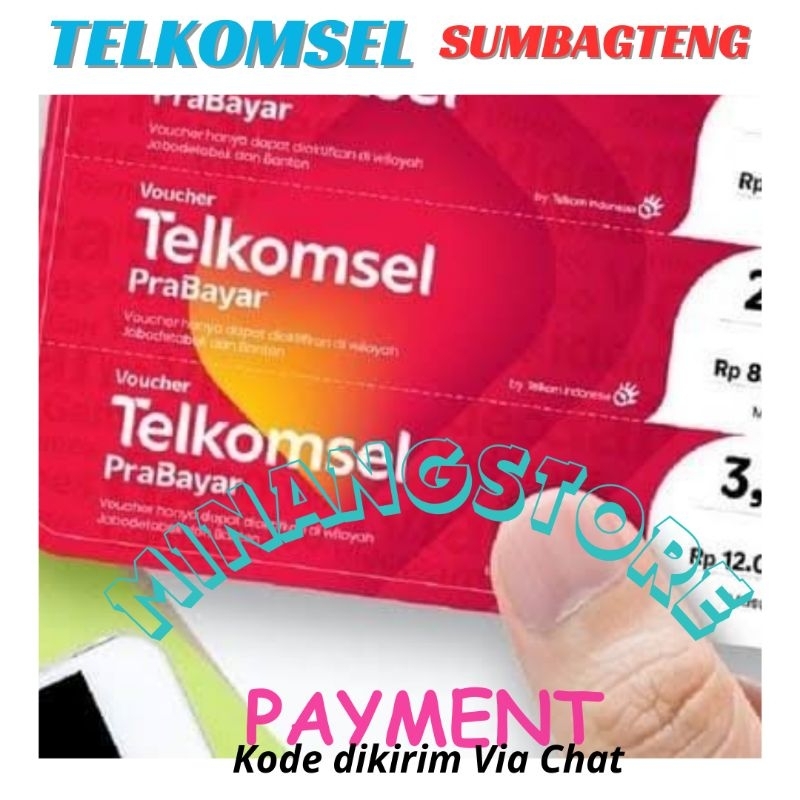 VOUCHER TELKOMSEL TSEL SUMBAGTENG SUMBAR RIAU 24 JAM PROSES CEPAT