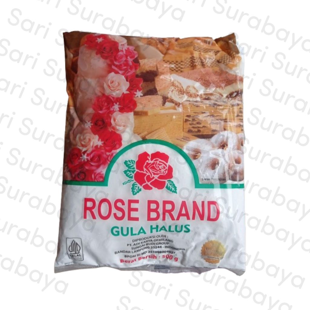 

GULA HALUS - ROSE BRAND 500GR