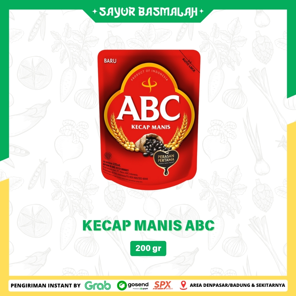 

Kecap Manis Abc 225gr - Sayur Basmalah