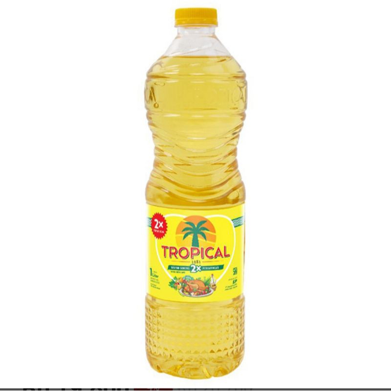 

tropical minyak goreng botol 1 liter