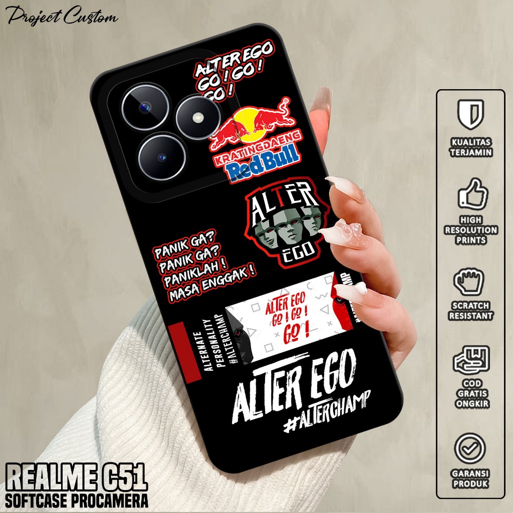 Softcase Hp REALME C51 - Casing Hp REALME C51 ( ESPRT ) Silikon Hp REALME C51 - Case Hp REALME C51 -