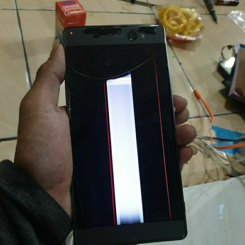 Unit sony xperia xa ultra minus lcd