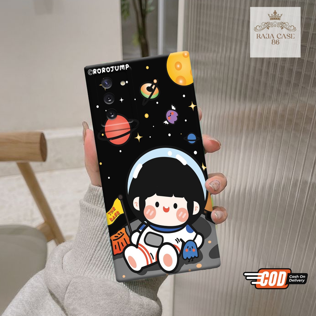 Softcase Samsung Galaxy Note 10 - rajacase - Casing Samsung Galaxy Note 10 - Motif case Cartoon - Sa