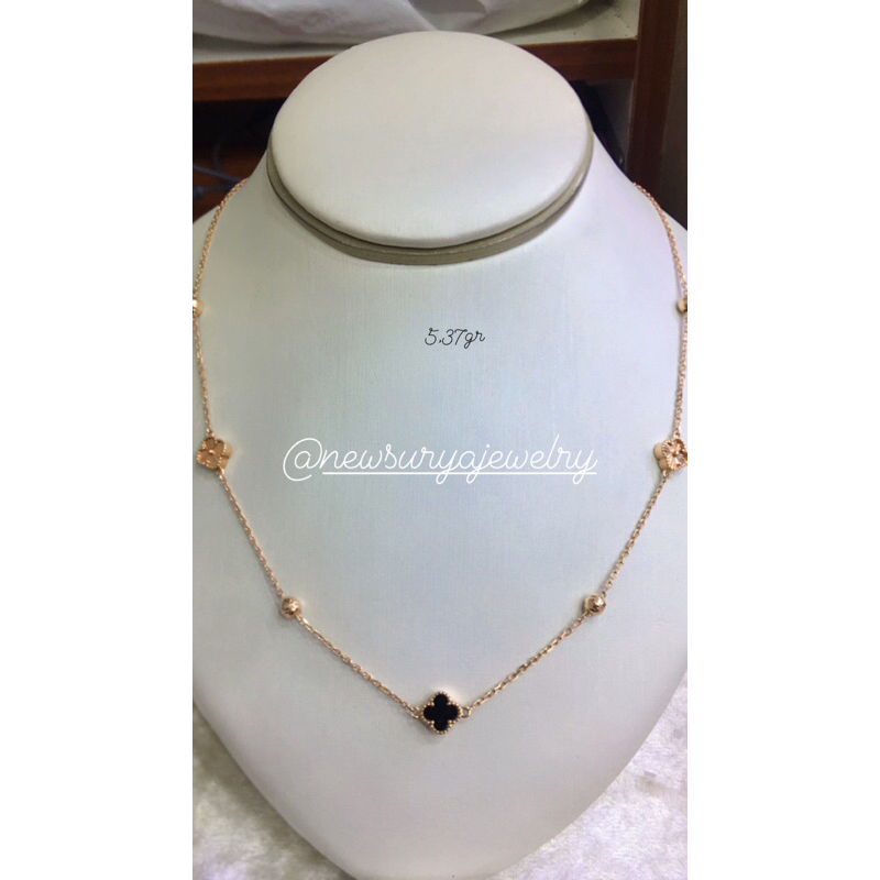 kalung emas 17K