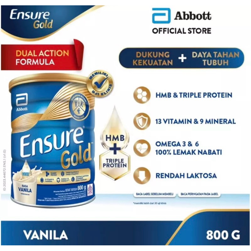 

Ensure Gold 800gr