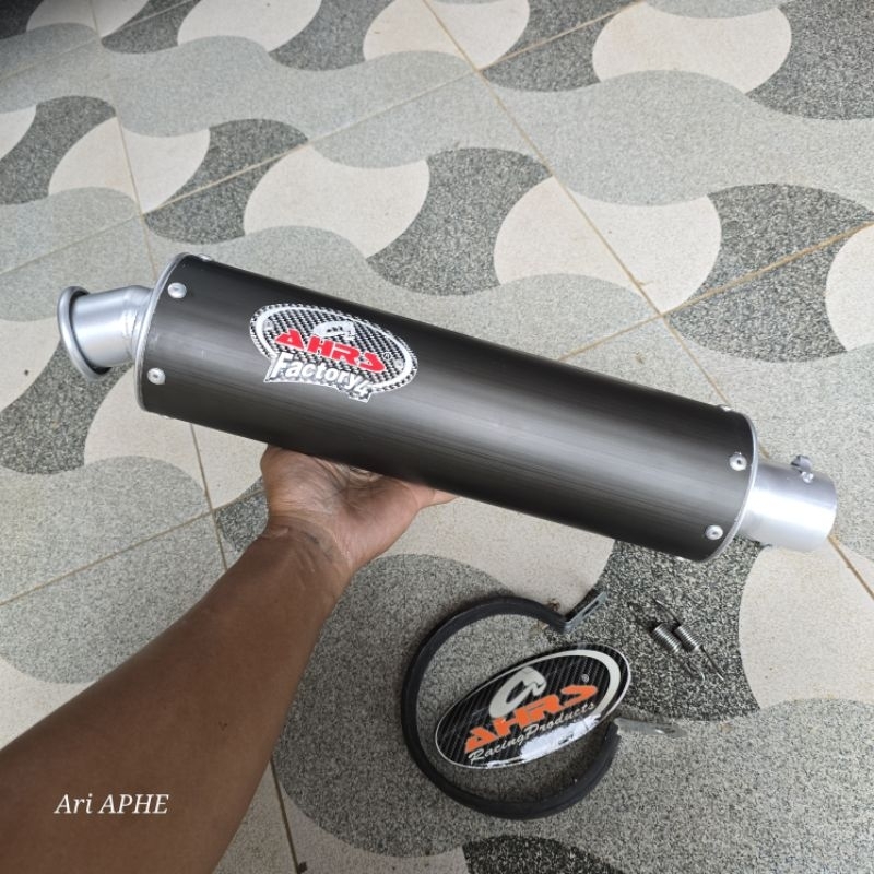 slincer silincer knalpot AHRS FACTORY 4 original