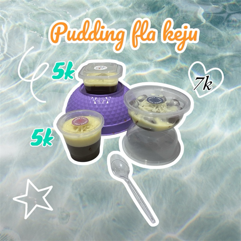 

Pudding fla keju ࣪˖ ִ