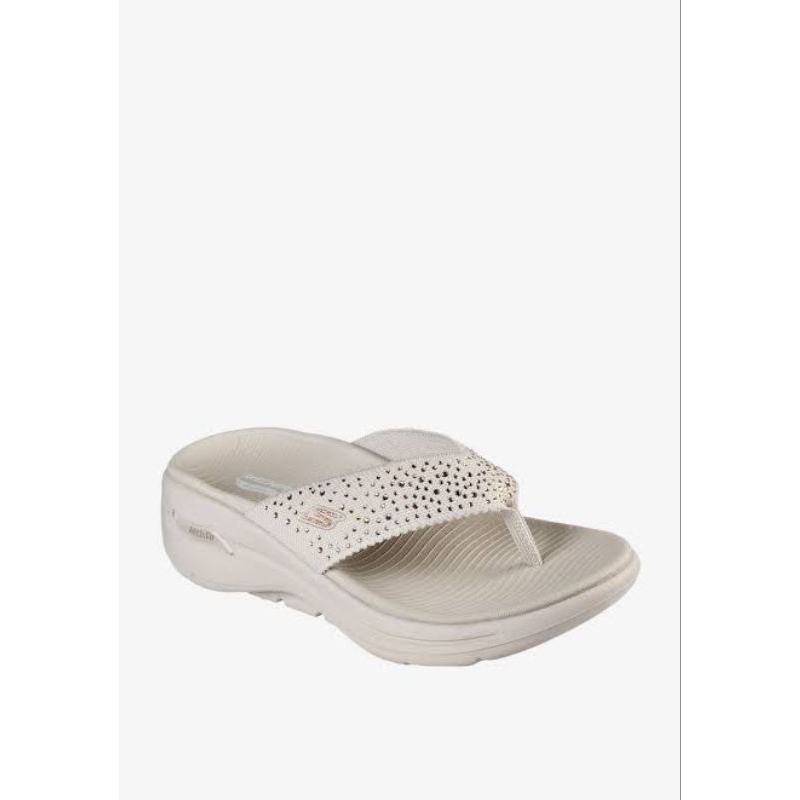 Skechers 140228/NAT GO WALK ARCH FIT-DAZZLE NATURAL 39 NO BOX