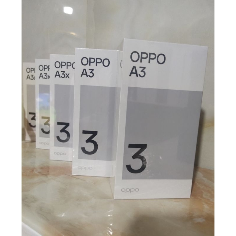 Opo A3 ram 8/128gb garansi resmi