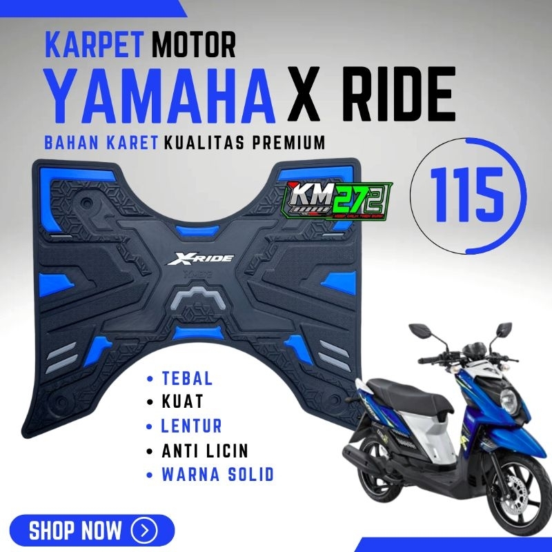 PIJAKAN ALAS KARPET MOTOR X RIDE 115 AKSESORIS X RIDE VARIASI X RIDE