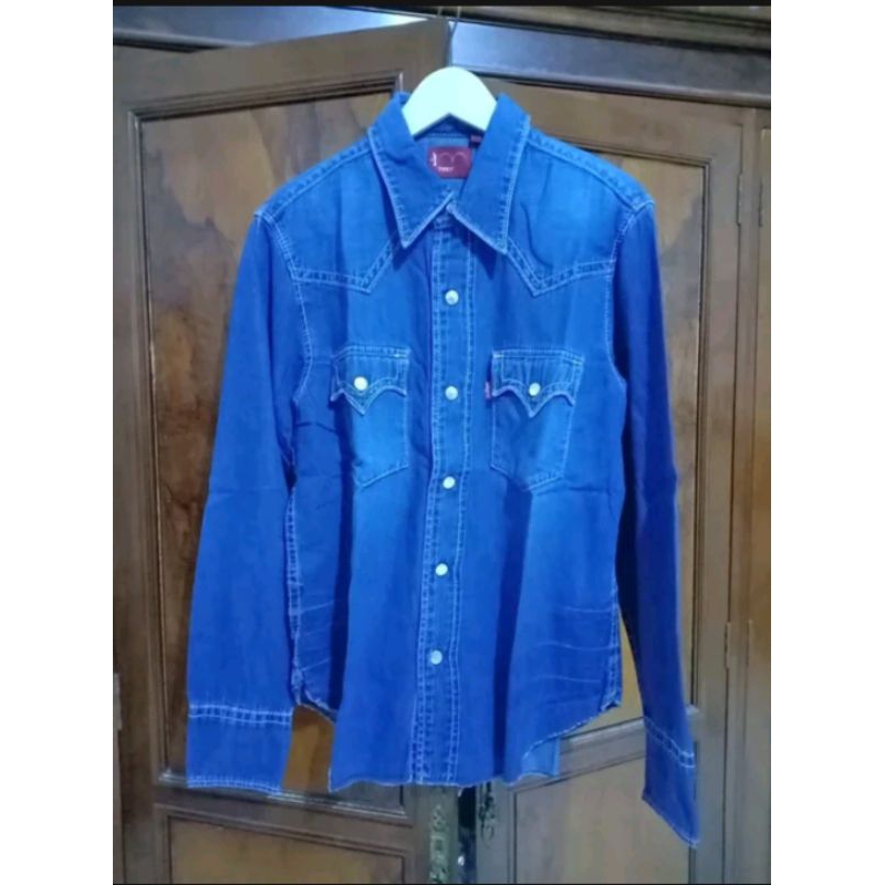 KEMEJA COWBOY STYLE JEANS DENIM