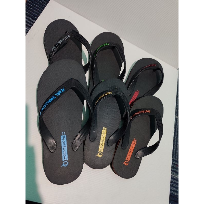 SANDAL JEPIT SENDAL PEARL SWALLOW HITAM