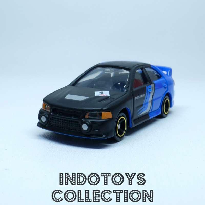Tomica Factory ~ Mitsubishi Lancer Evo IV #1 Black Interior
