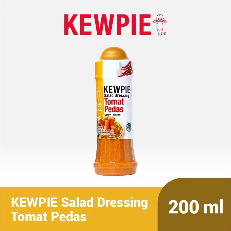 

KEWPIE Salad Dressing Saus Siram Tomat Pedas 200 ml