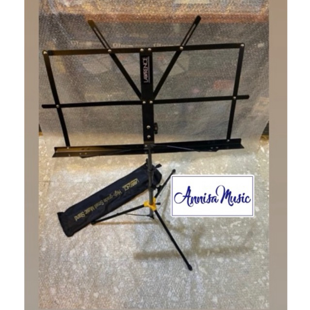 Standbook  Lawrance LMS 02, Stand Partitur Lawrence LMS + Softcase