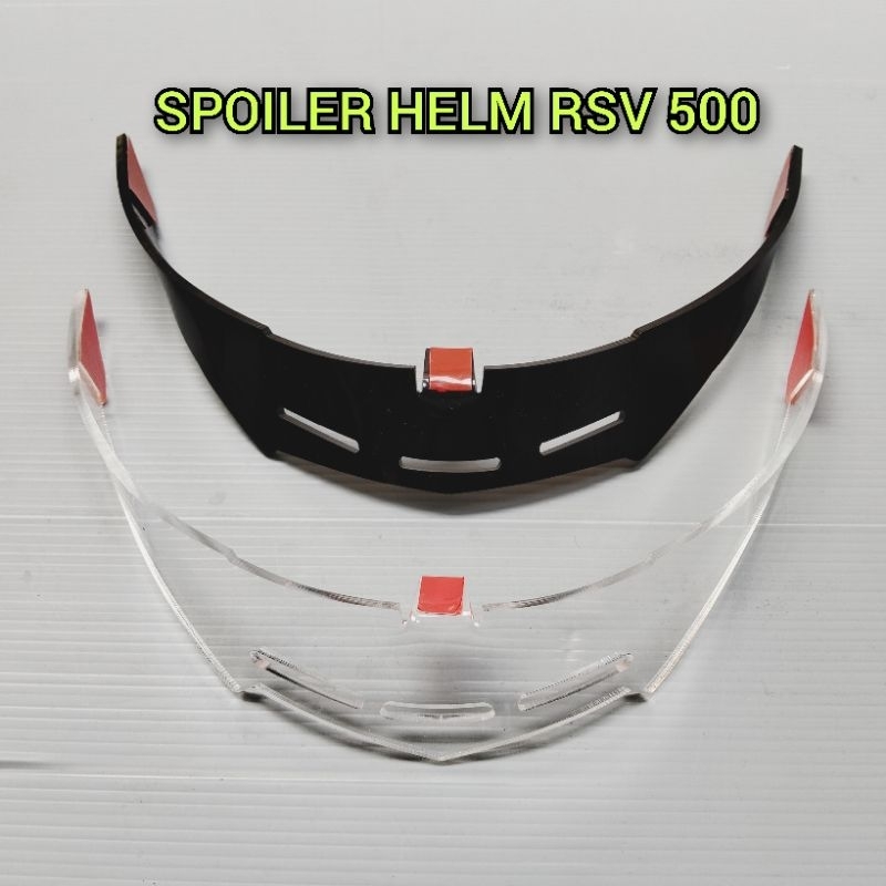 AKRILIK | Spoiler Helm RSV FF500 / Spoiler RSV FF500