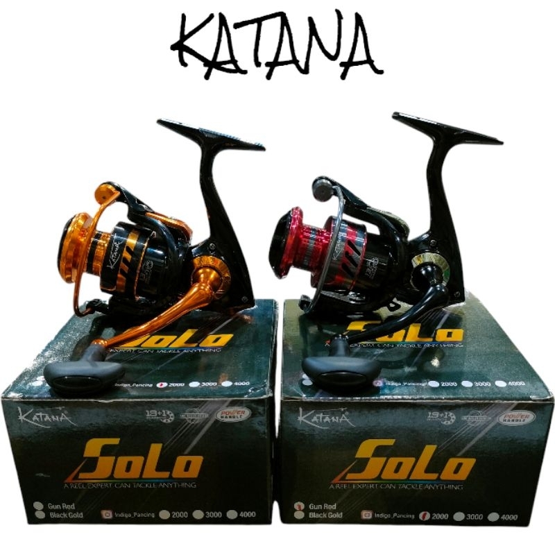 Reel Pancing Katana Solo 2000/3000 Power Handle 13+1BB