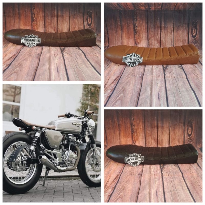 Jok caferacer jok motor custom japstyle tracker