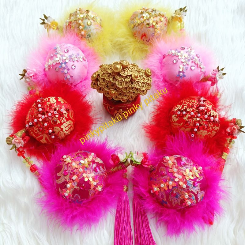 JEPIT RAMBUT IMLEK CNY PITA IMLEK ANAK NACHA CEPOL KONDE