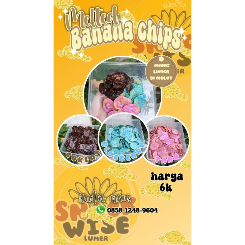 

keripik pisang lumer