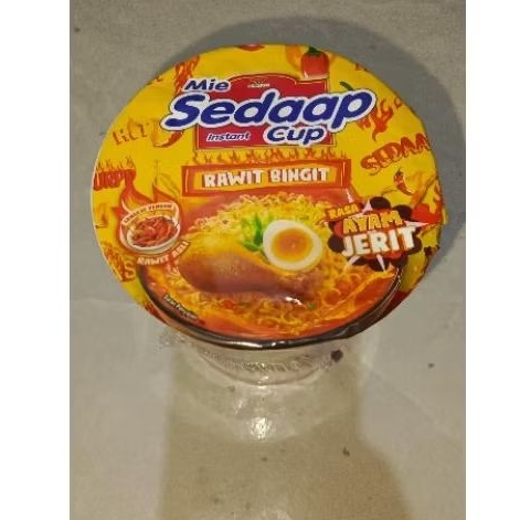 

mie sedap cup rawit bingitt