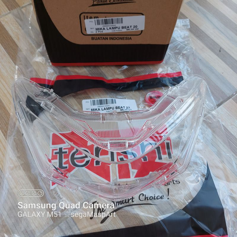 KACA LAMPU DEPAN BEAT DULAXE 2021-23