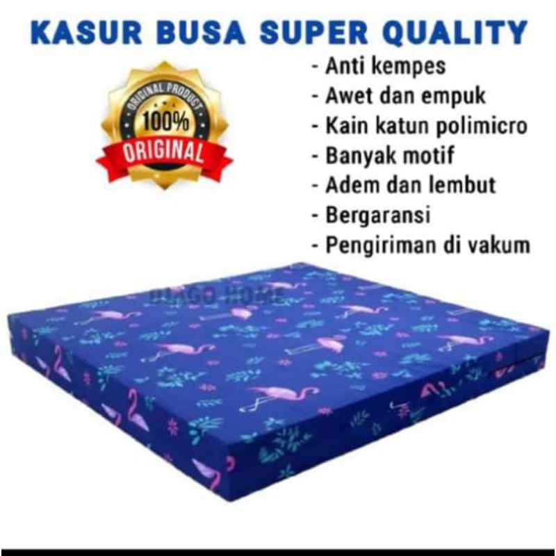 kasur busa berkualitas super awet uk 150x80x10 cm muat untuk 1 orang anak kecil