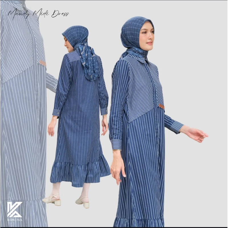 KORINA - MAUDY MIDI DRESS (ORIGINAL)