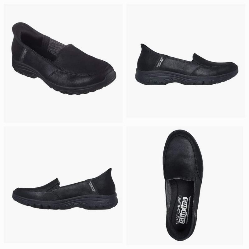 SALEEE 100% Original Skechers Slip-Ins Reggae Fest 2.0 Women's Shoes - Black dan Taupe Kode Produk: 