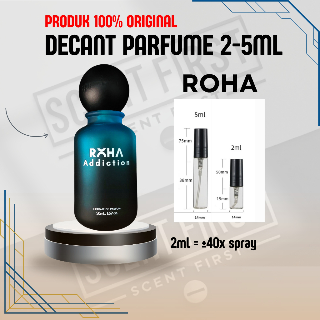 Decant Parfum ROHA Addiction Extrait De Parfum
