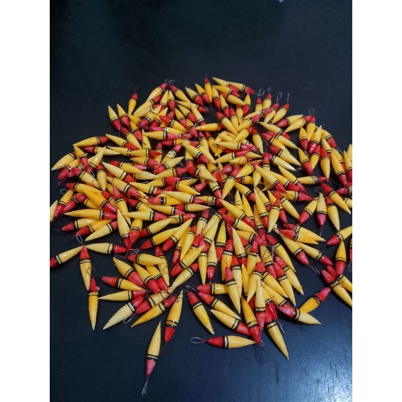 (isi 20 pcs)Pelampung pancing ikan mas sensitif