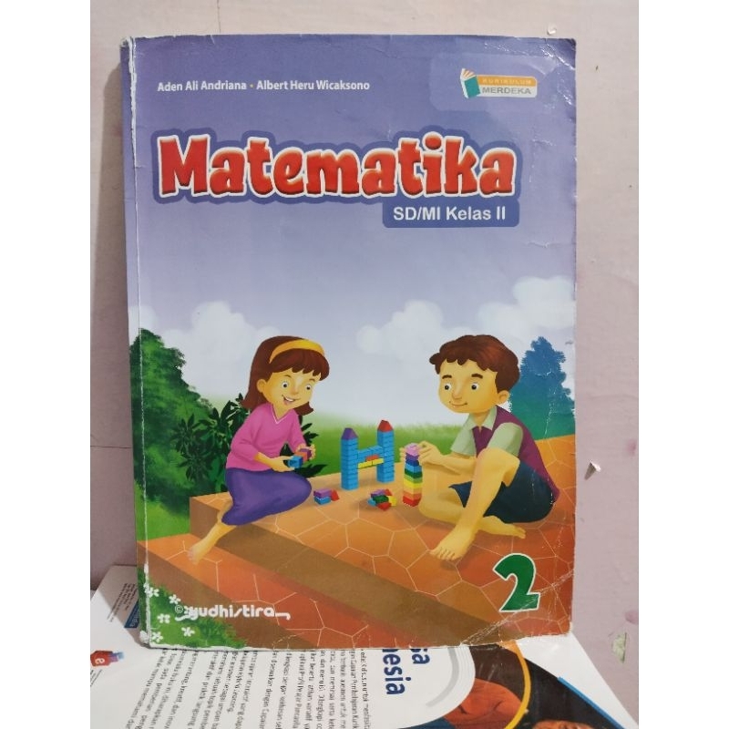 buku matematika kelas 2/II sd mi yudhistira kurikulum merdeka