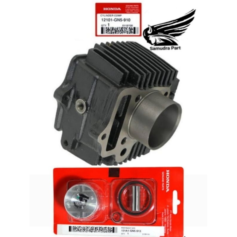 Blok block Buring Astrea grand Supra 100 Astrea prima Honda Win dan seher set oversize standar