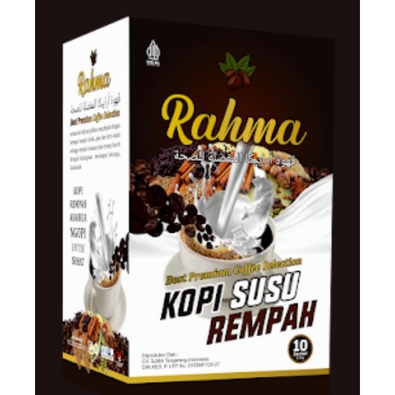 

kopi susu rempah neto 23gram isi 10 sachet box
