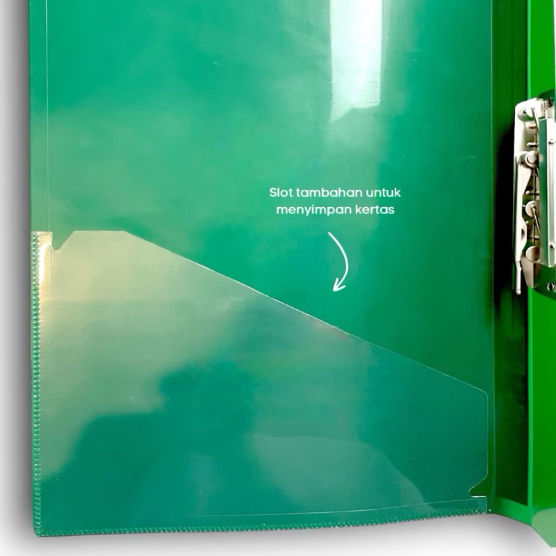 

TOPLA Clip File Cermat Map Jilid Dokumen Jepit Folio F4