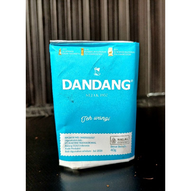 

teh dandang biru 40gram perslop 10pcs