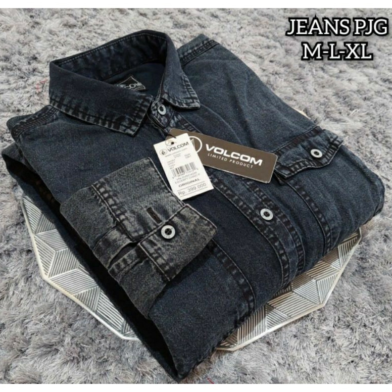 KODE W86C kemeja jeans pria kemeja denimkemeja slimfit kemeja denim pria kemeja jeans kemeja denim p