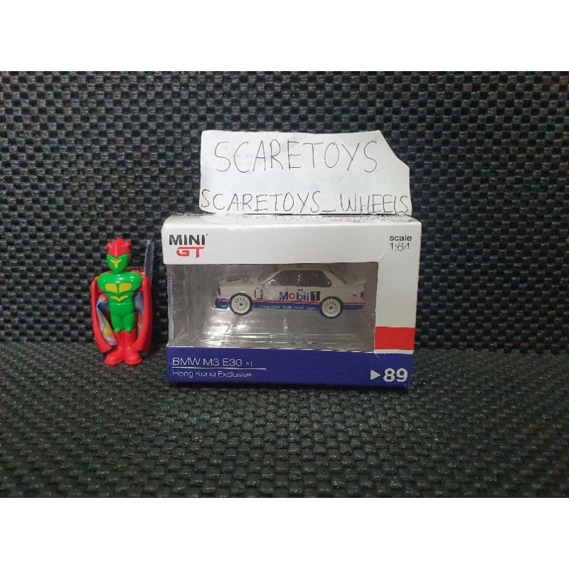 Mini GT Minigt BMW M3 E30 Hong Kong Exclusive Mobil1