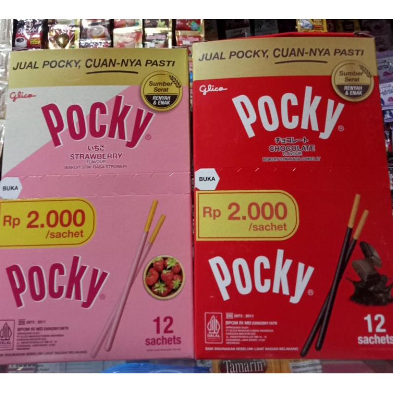 

POCKY ~ STROBERI DAN COKLAT