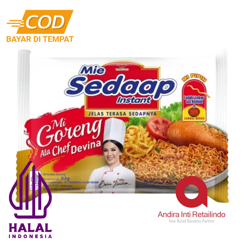 

Mie Sedaap Mi Goreng Ala Chef Devina 93gr Murah