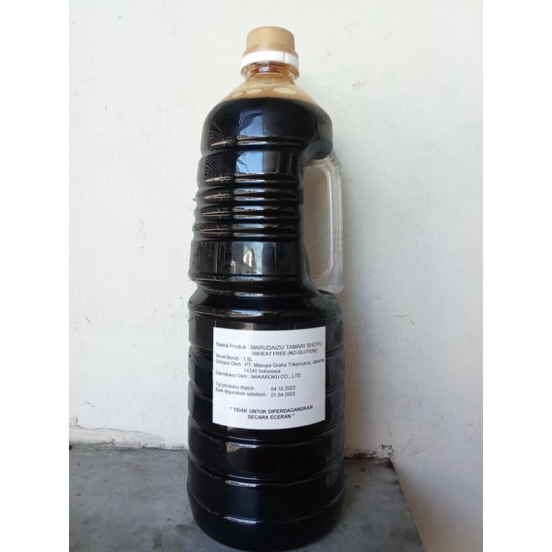 

NAKAROKU MARUDAIZU TAMARI SHOYU GLUTEN FREE 1.8L