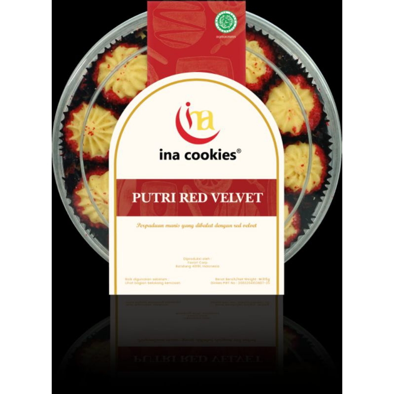 

Ina Cookies Reguler Putri Red Velvet