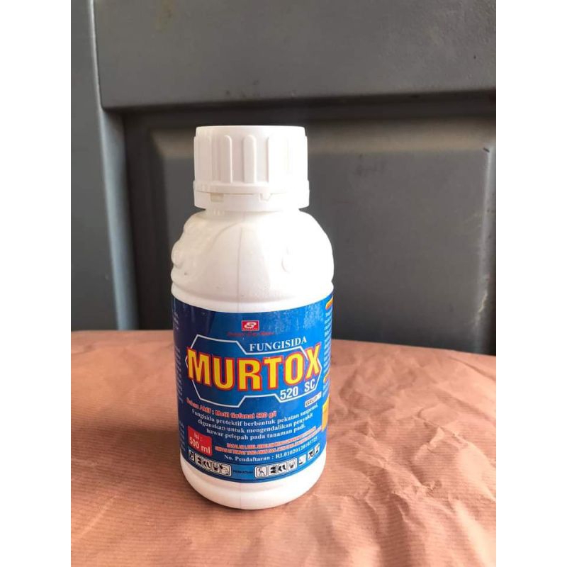 fungisida Murtox 520 SC bahan aktif Metil tiofanat (kemasan 250 ml)